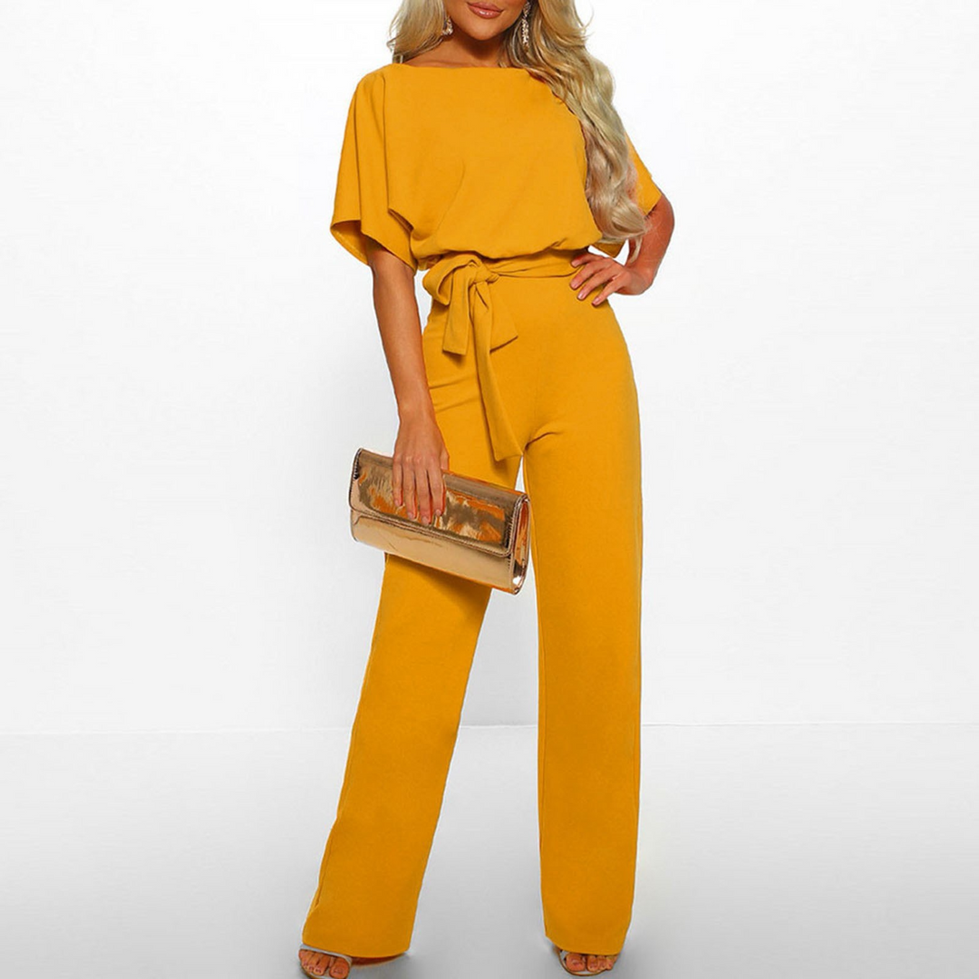 Legerer Jumpsuit mit Gürtel für Damen