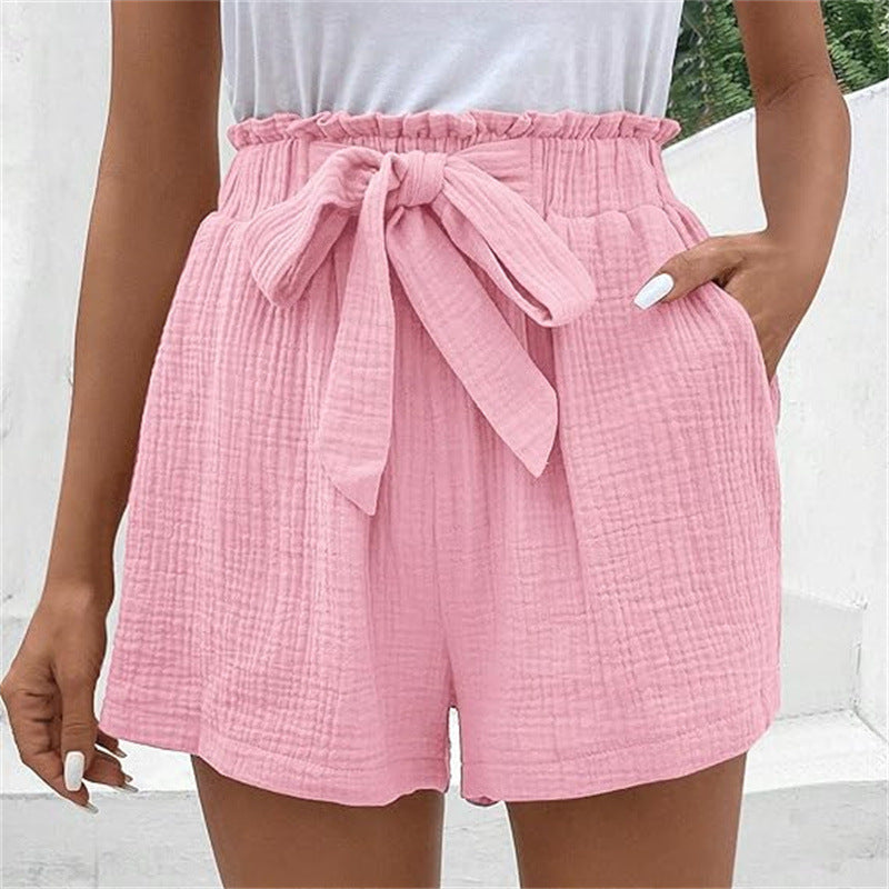 Damen Short mit hoher Taille