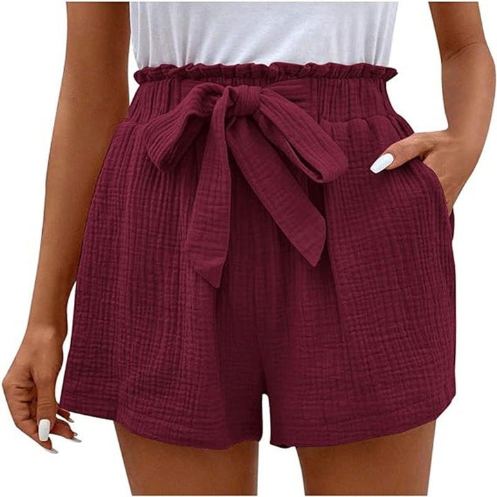 Damen Short mit hoher Taille