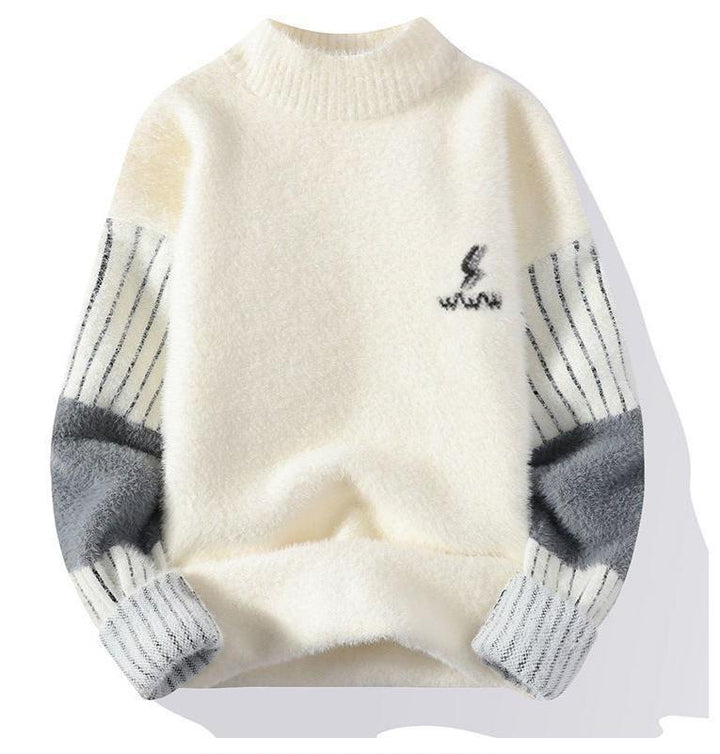 Eleganter Rollkragenpullover für Herren