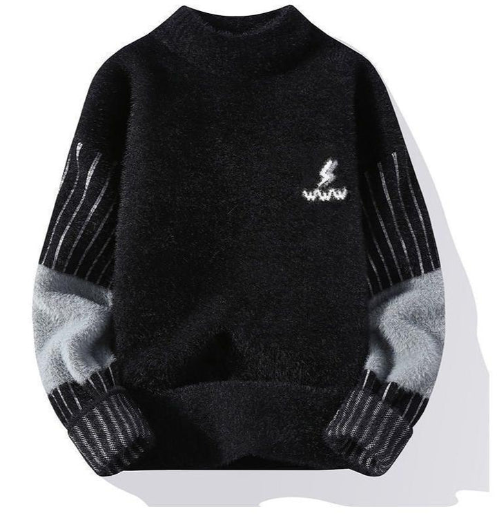 Eleganter Rollkragenpullover für Herren