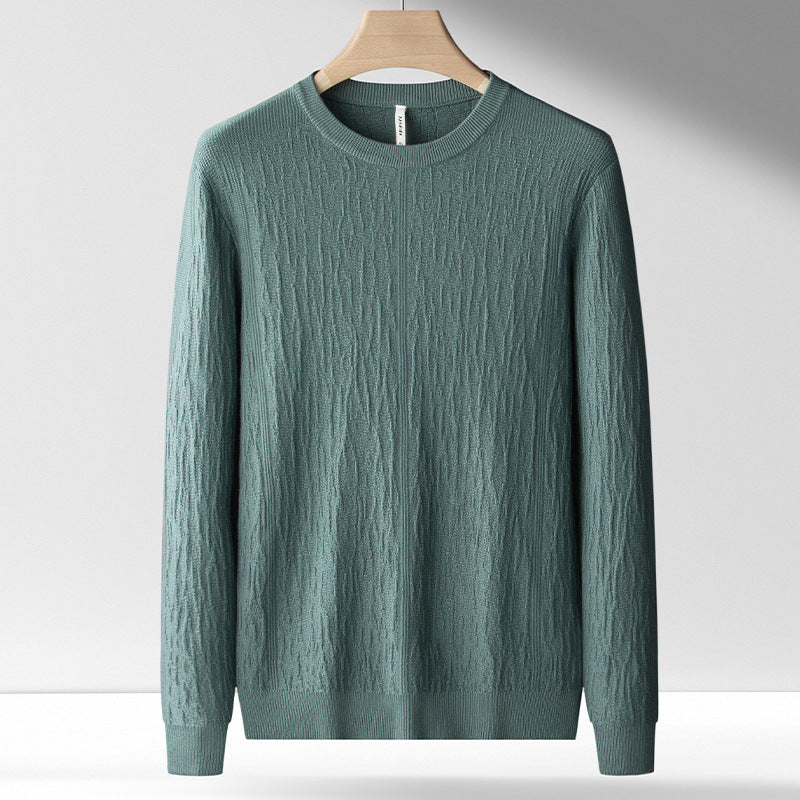 Jacquard-gemusterter Pullover für Herren