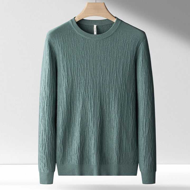 Jacquard-gemusterter Pullover für Herren
