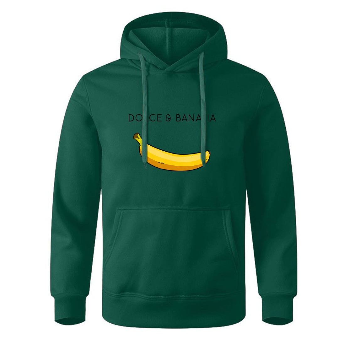 Kapuzenpulli mit Bananenprint für Herren