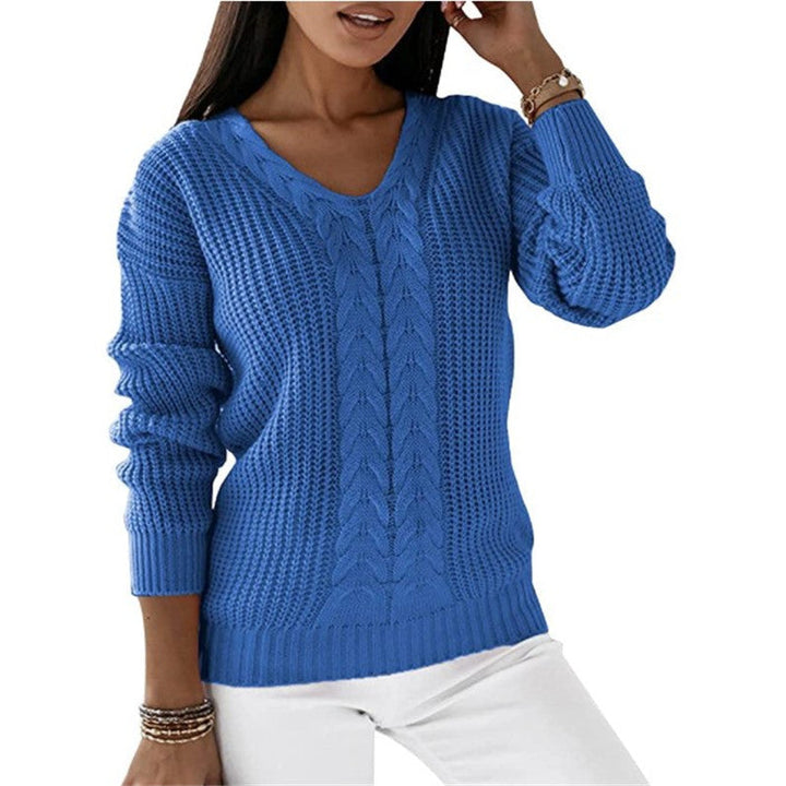 Warmer Strickpulli für Damen