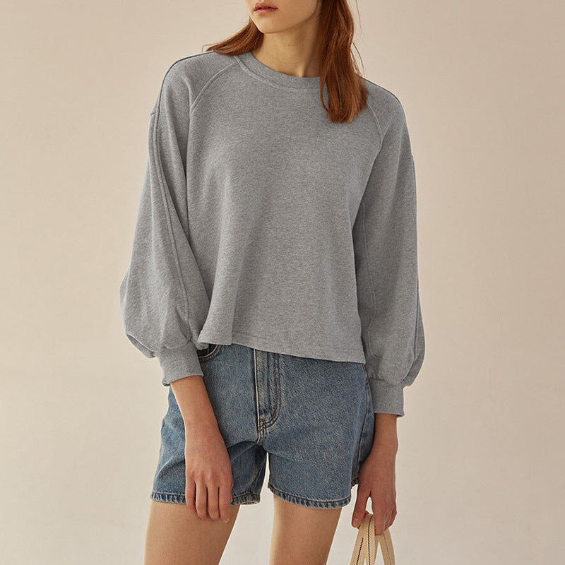 Damen Rundhals-Pullover