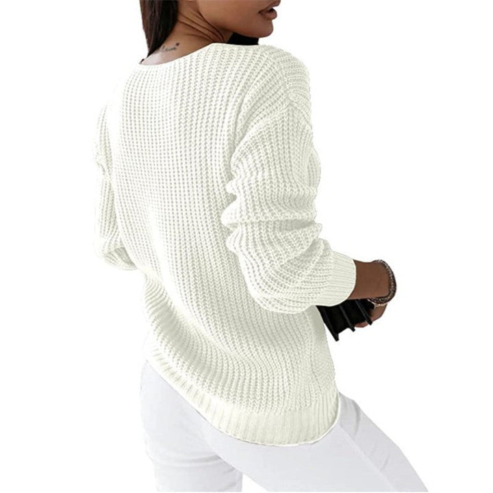 Warmer Strickpulli für Damen