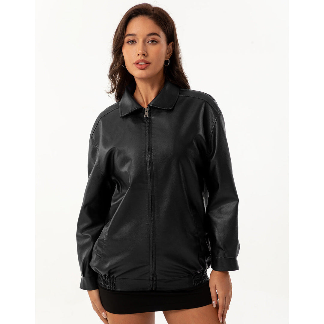 Klassische Zip-up Jacke für Damen