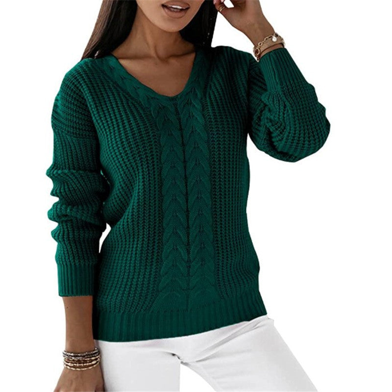 Warmer Strickpulli für Damen