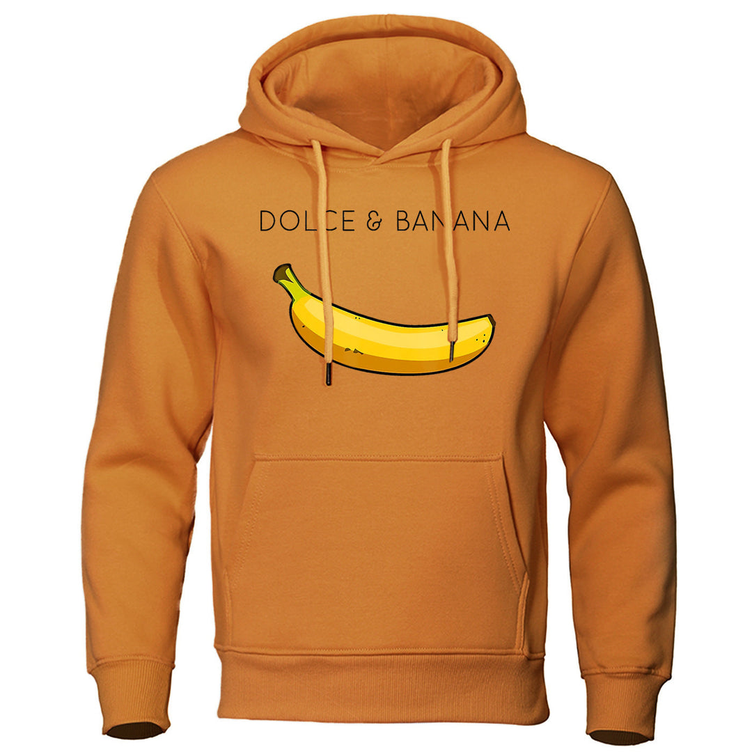 Kapuzenpulli mit Bananenprint für Herren