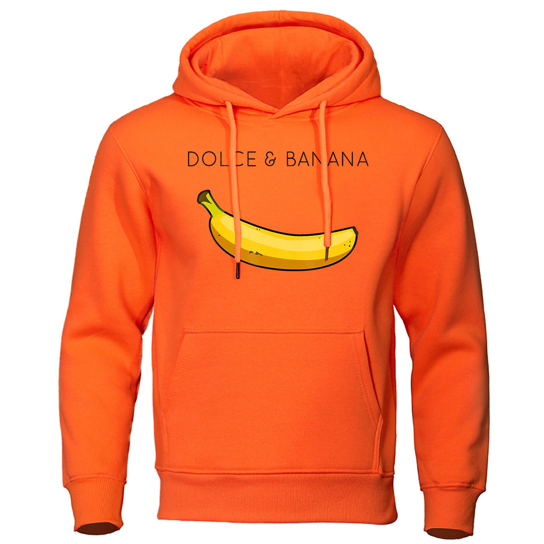 Kapuzenpulli mit Bananenprint für Herren