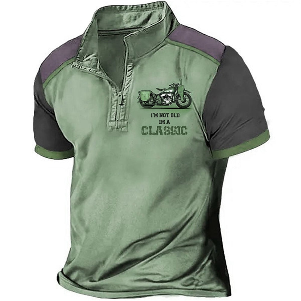 Sportliches Herren Poloshirt mit Reißverschluss