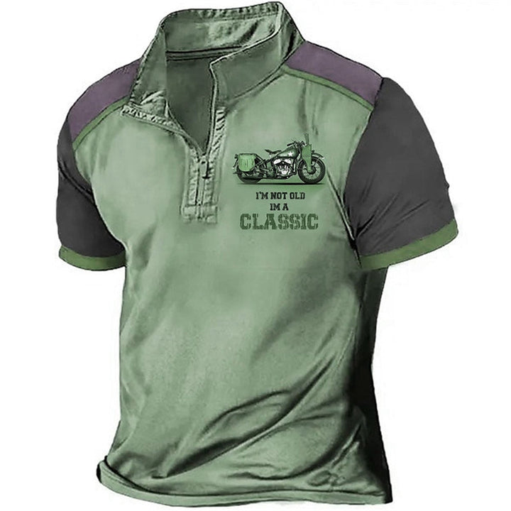 Sportliches Herren Poloshirt mit Reißverschluss