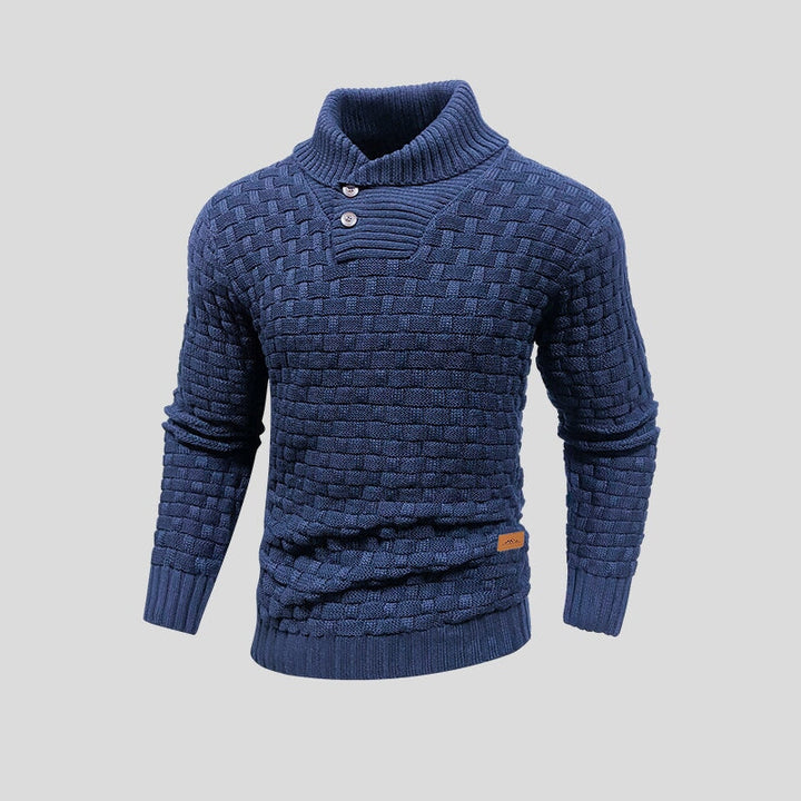 Button-up-Pullover für Herren