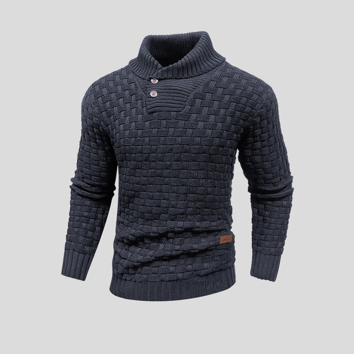 Button-up-Pullover für Herren