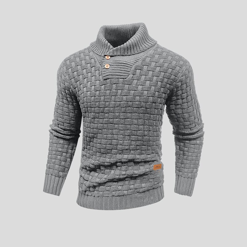 Button-up-Pullover für Herren