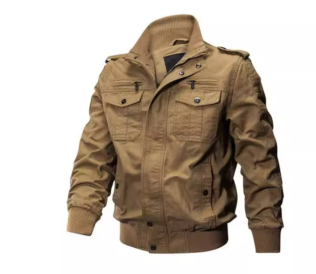 Cargo-Jacke mit mehreren Taschen für Herren