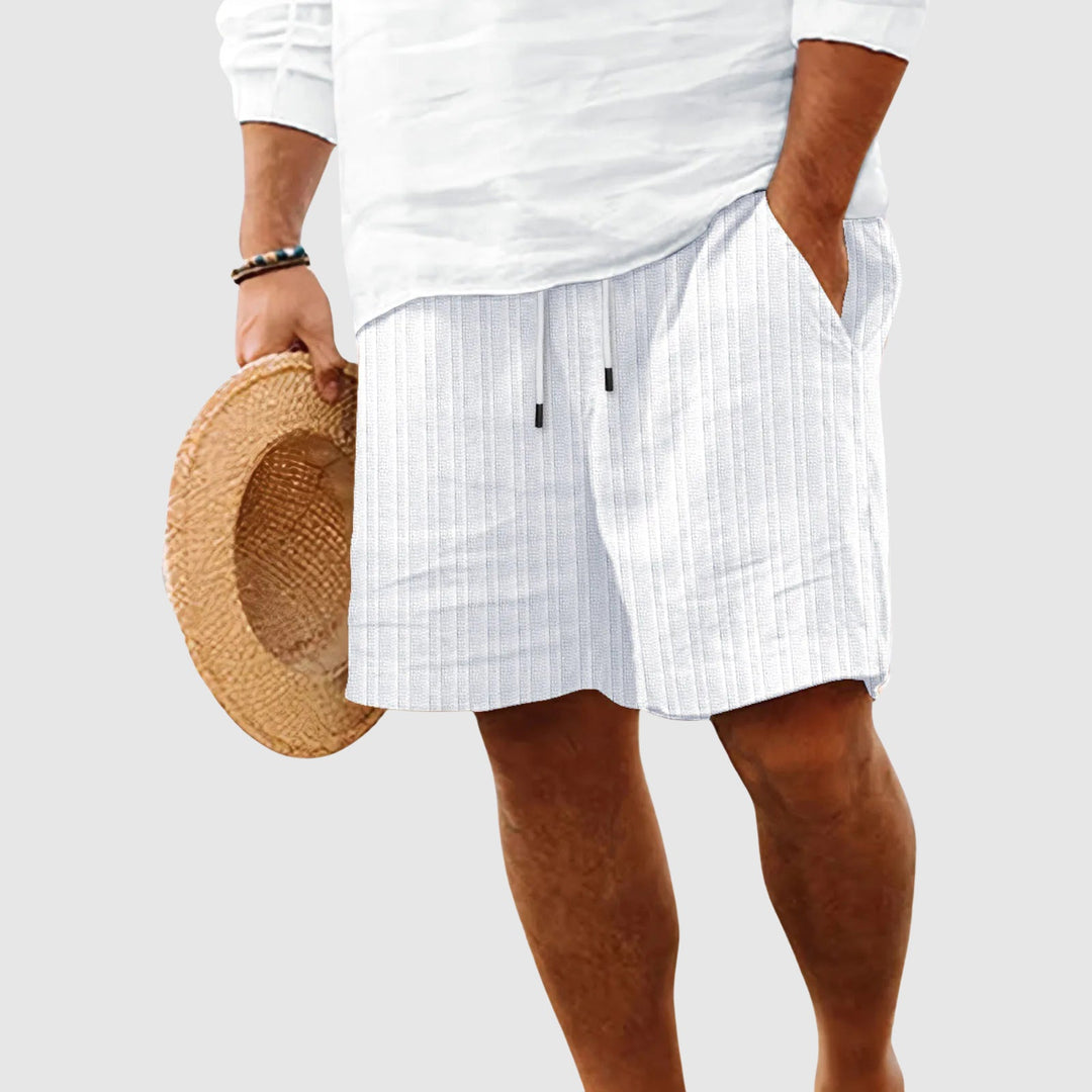 Gestreifte Herren Shorts