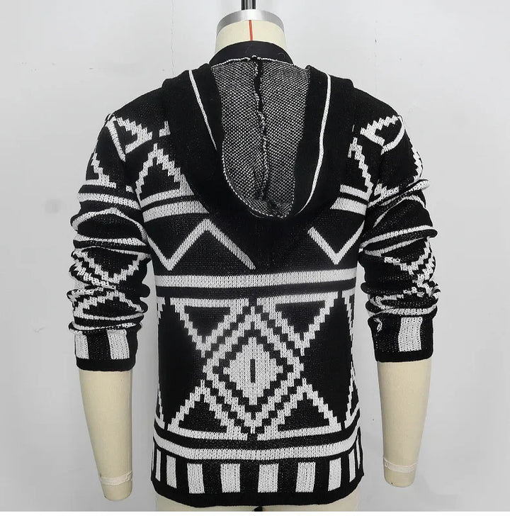Gestrickter Herren Cardigan