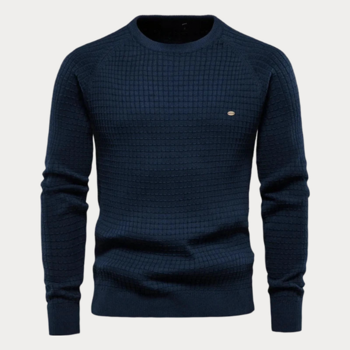 Herren Einfache Strickpullover