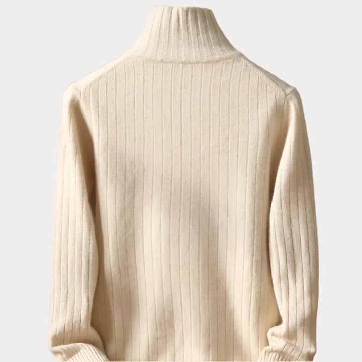 Strickjacke mit Reißverschluss für Herren