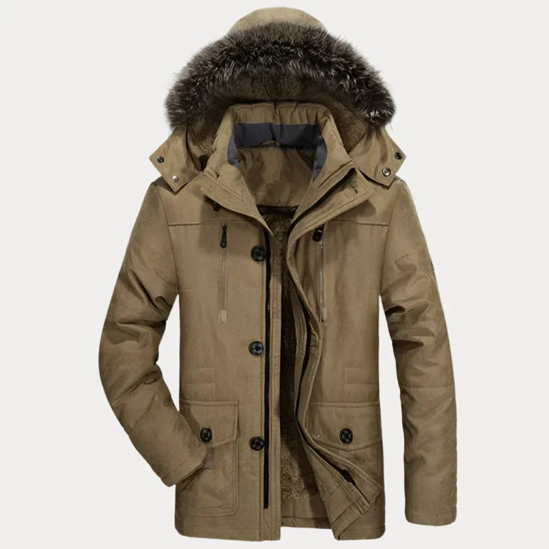 Stylische Herren-Kapuzenjacke