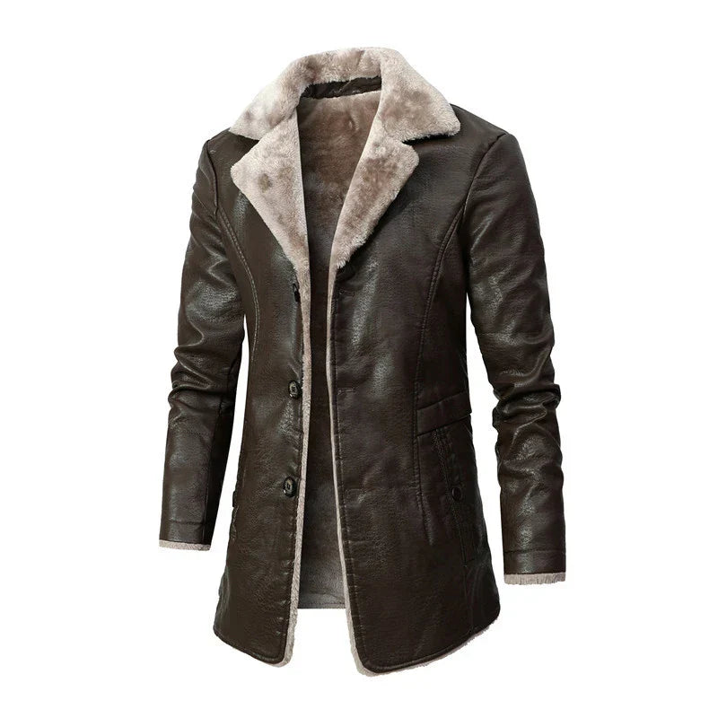 Herren Einreiher-Jacke mit Revers