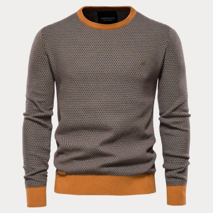 Lässiger Strickpullover für Herren