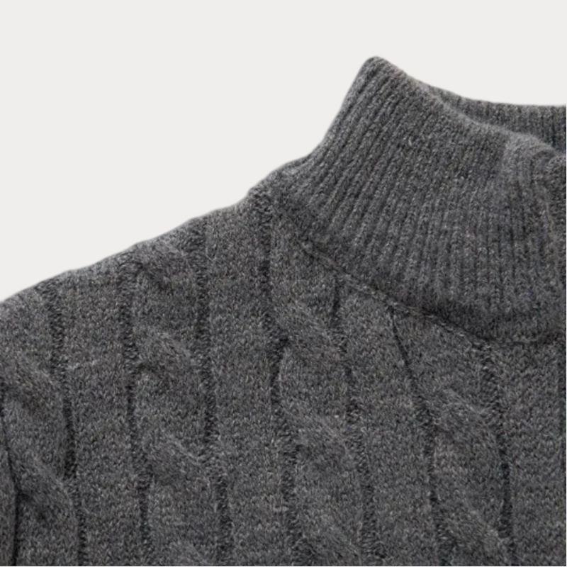 Lässiger Strickpullover für Herren