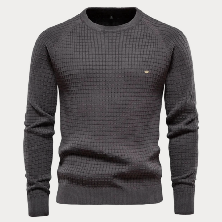 Herren Einfache Strickpullover