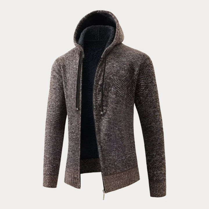 Herren Kapuzenjacke mit Kordelzug