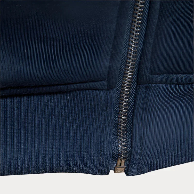 Zipper-Jacke mit Seitentaschen für Herren