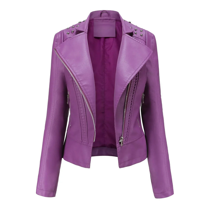 Elegante Lederjacke für Damen