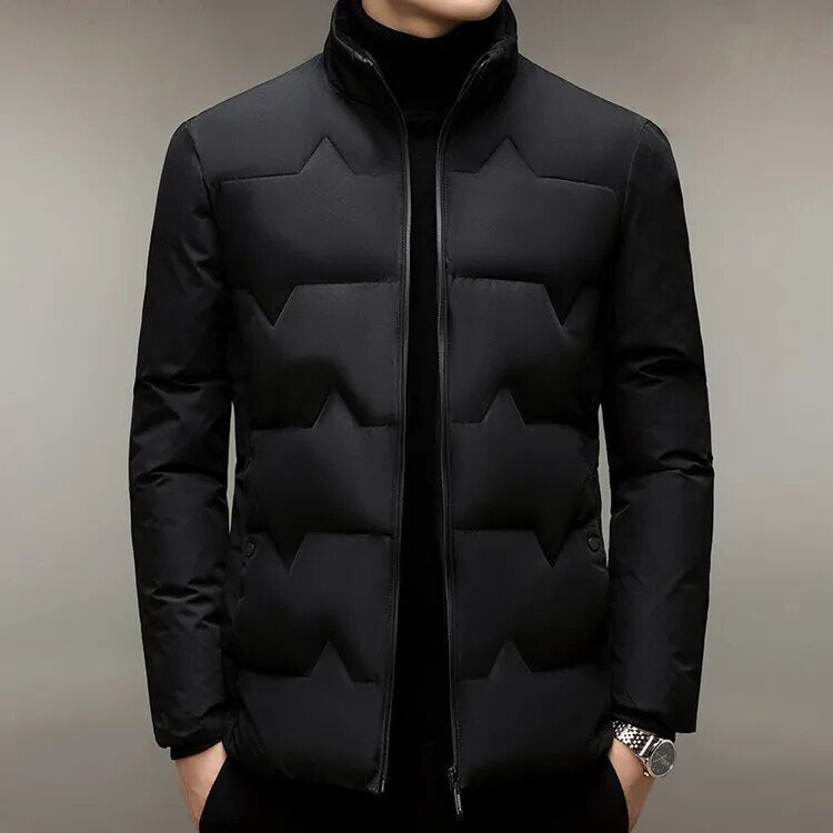 Elegante wattierte Jacke für Herren