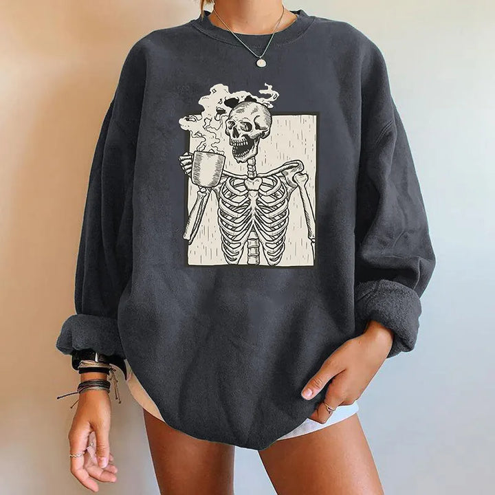 Grafisches Sweatshirt für Damen