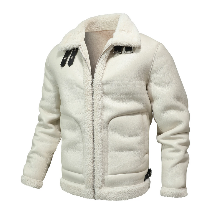 Herren-Winterjacke mit weichem Futter