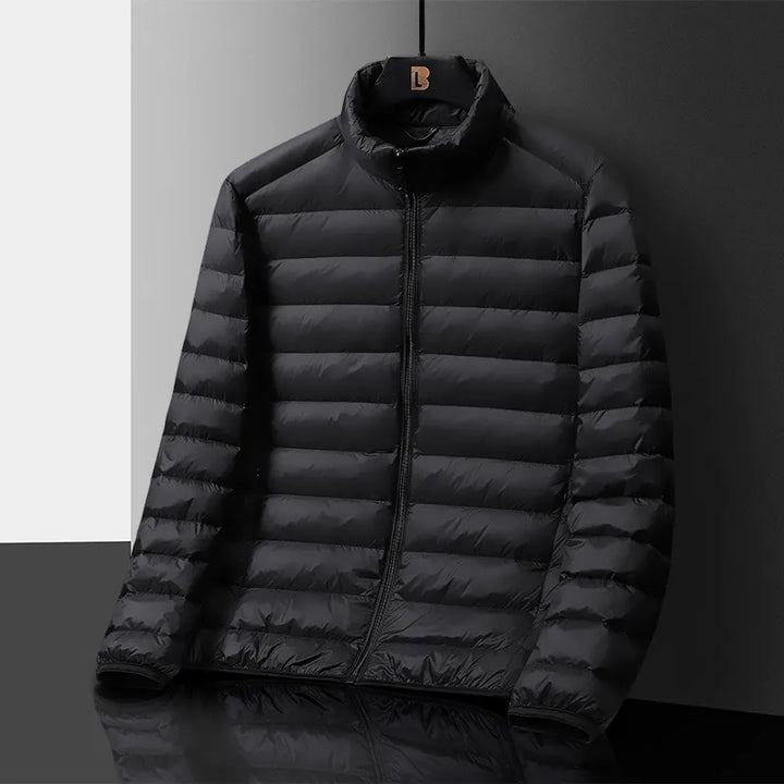 Elegante gesteppte Pufferjacke für Herren