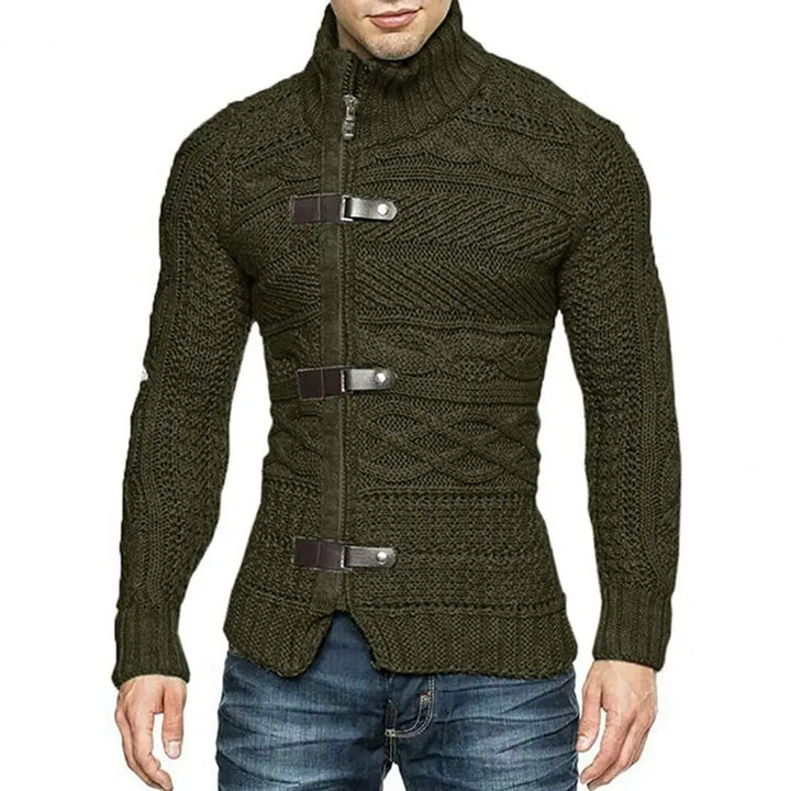 Herren Strickrollkragenpullover