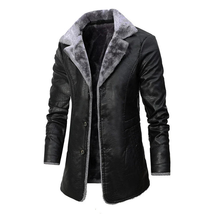 Herren Einreiher-Jacke mit Revers