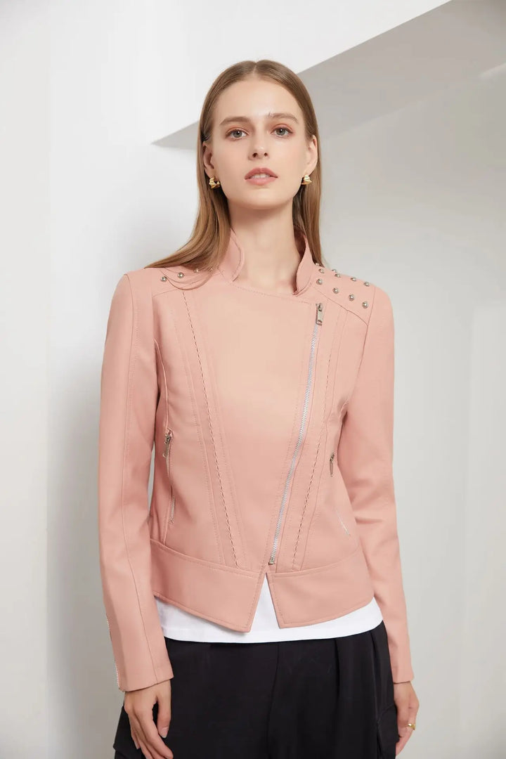 Elegante Lederjacke für Damen