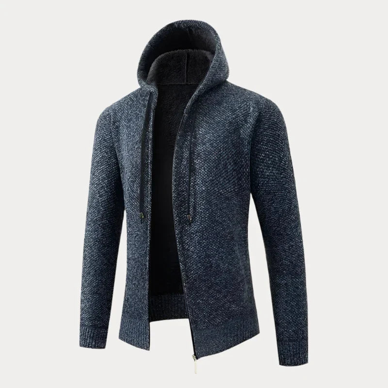 Herren Kapuzenjacke mit Kordelzug