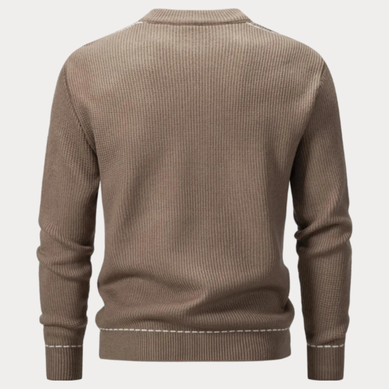 Klassischer Slim Fit Pullover für Herren