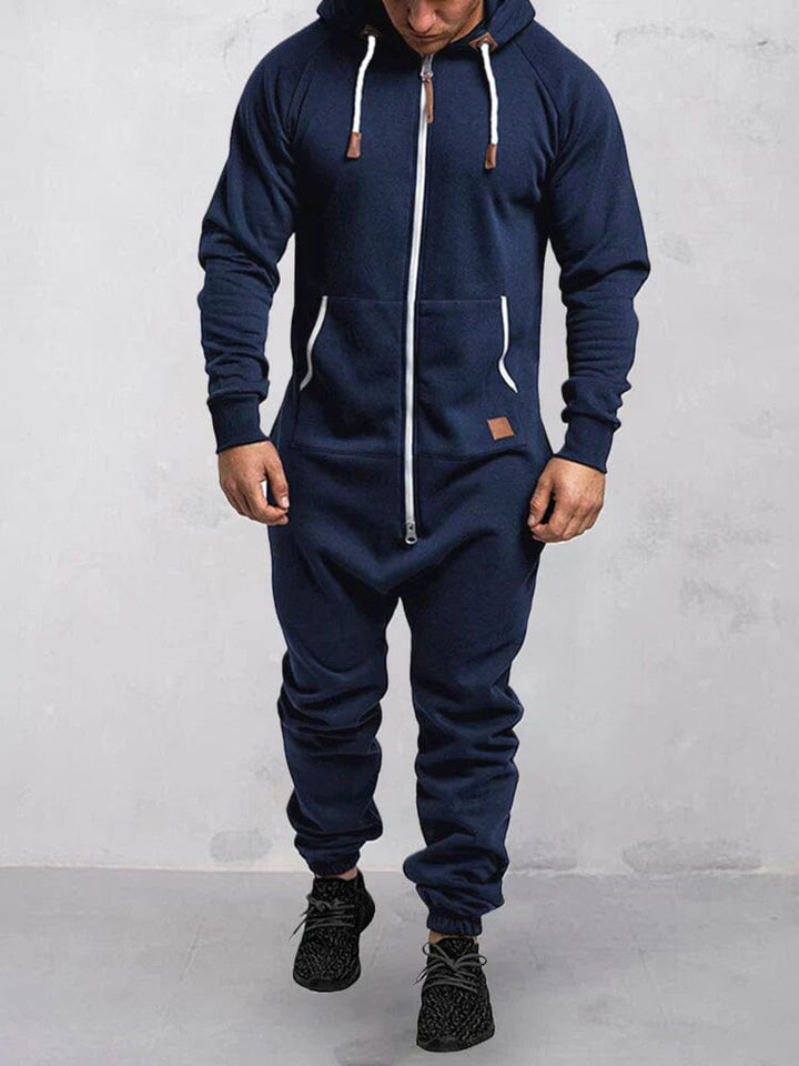 Jumpsuit mit Kapuze für Herren