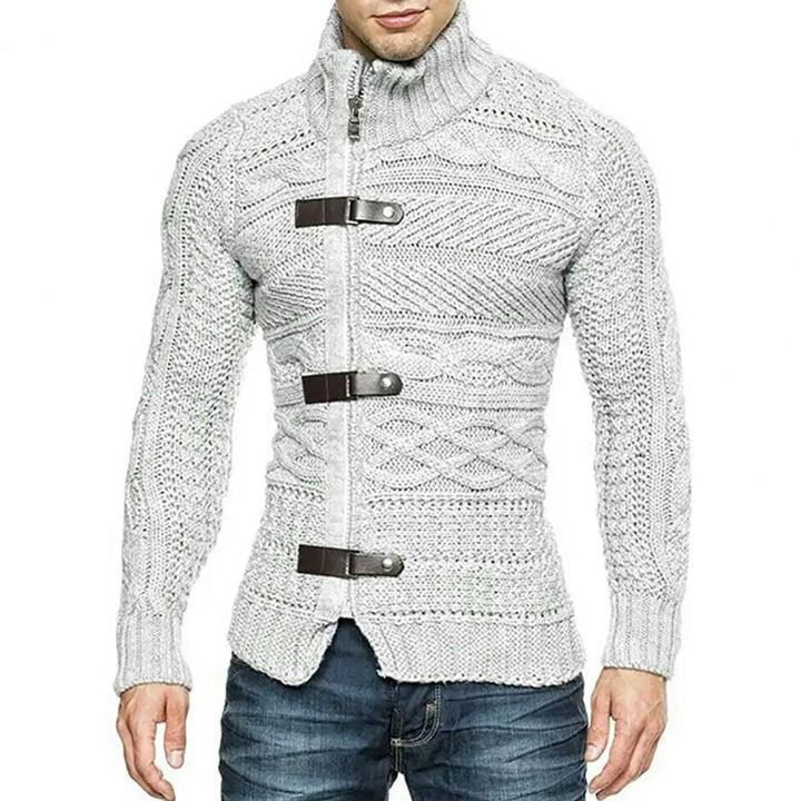 Herren Strickrollkragenpullover