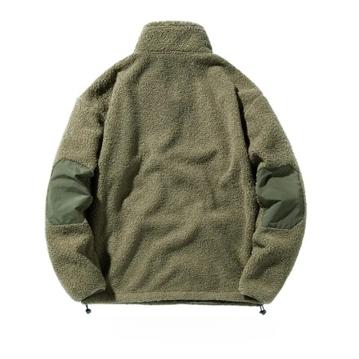 Langärmeliger Pullover mit Tasche für Herren