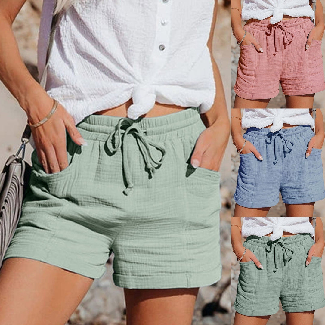 Shorts mit Kordelzug für Damen