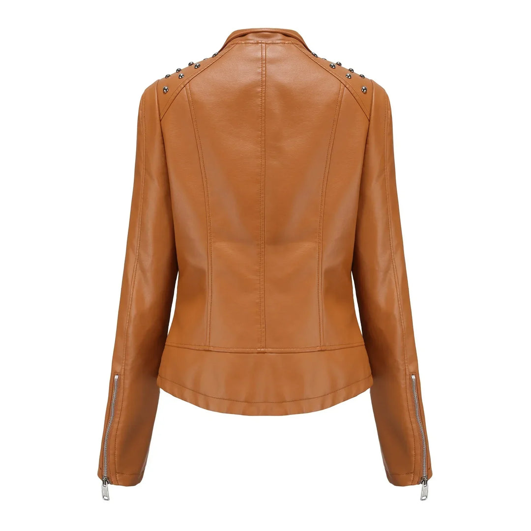 Elegante Lederjacke für Damen