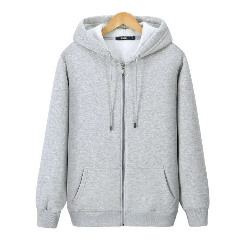 Lässiger Zip-Up Hoodie für Herren