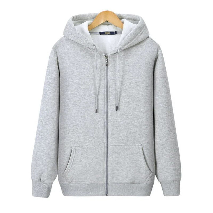 Lässiger Zip-Up Hoodie für Herren