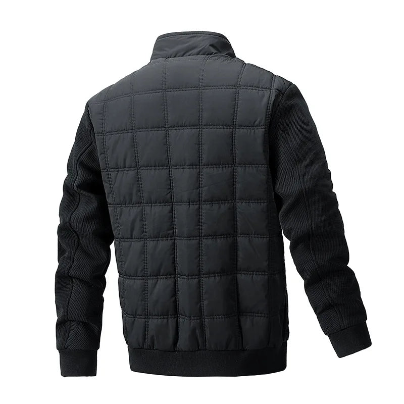 Herren Steppjacke mit Reißverschluss